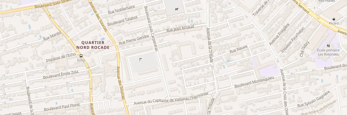 Plan du 10 Imp Placide Cappeau à Avignon