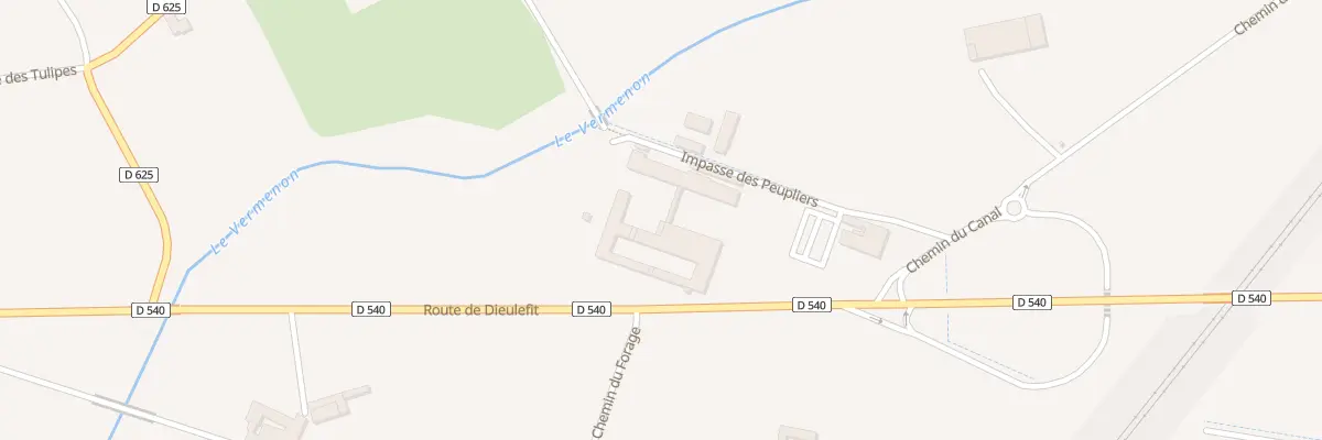 Plan de Imp des Peupliers à Montboucher-sur-Jabron