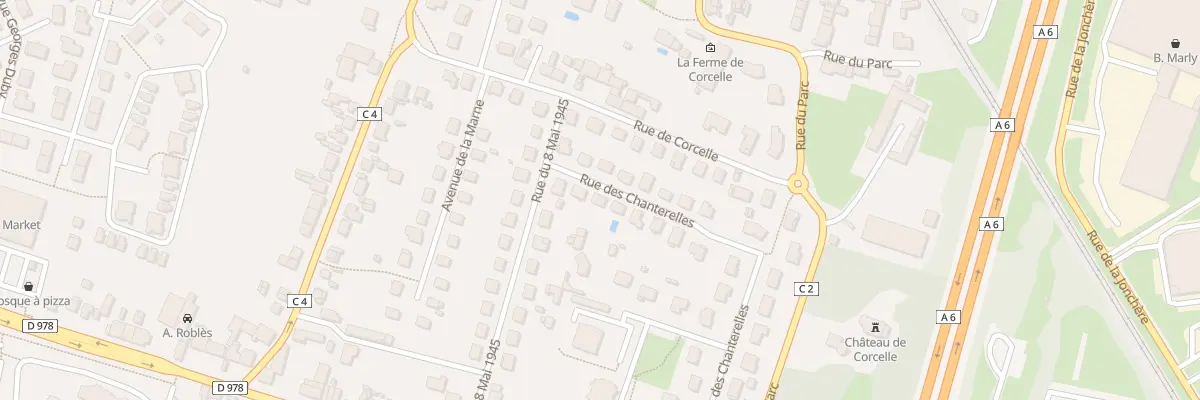 Plan du 4 Rue des Chanterelles à Châtenoy-le-Royal