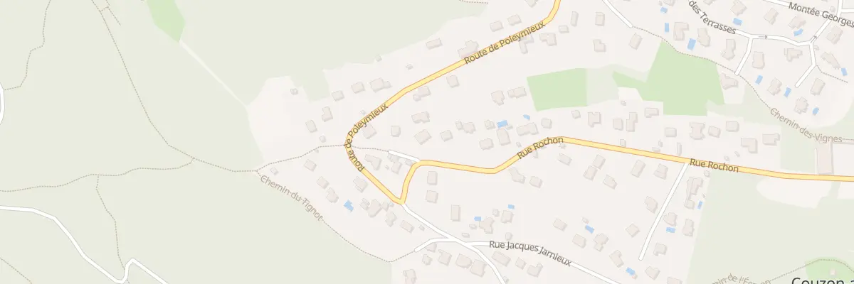 Plan du 70A Rue Rochon à Couzon-au-Mont-d’Or
