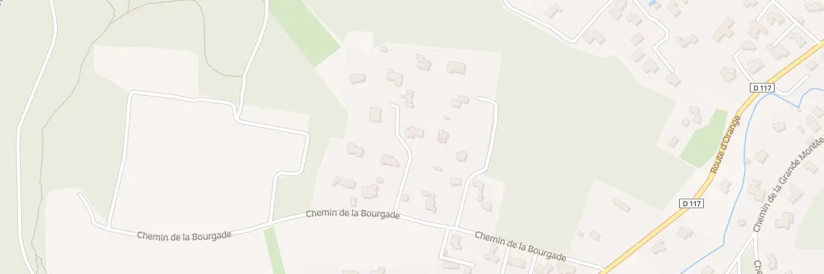 Plan du 5509 La Bourgade à Rochegude