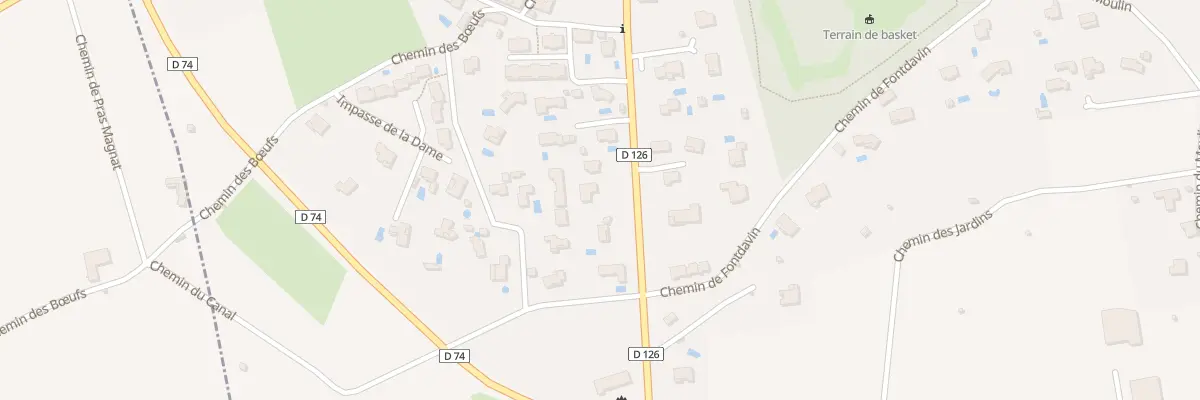 Plan du 5442 La Dame à Sauzet
