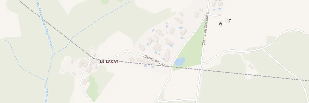 Plan du 284 Che du Lacat à Saint-Cyr-sur-le-Rhône