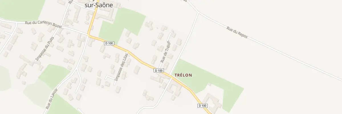 Plan du 58 Rue de Trelon à Peyzieux-sur-Saône