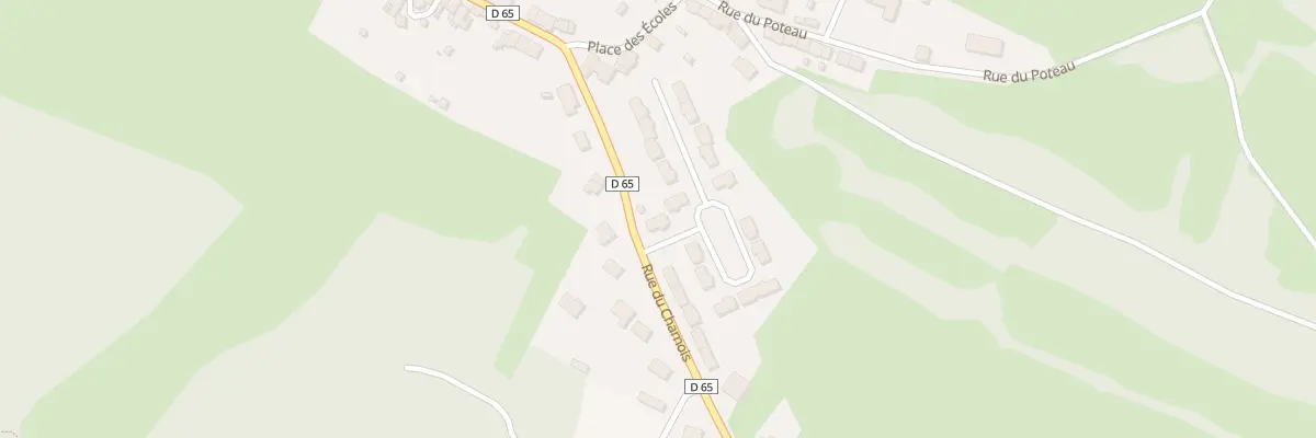 Plan du 13 Sq de la Dorenne à Rancennes