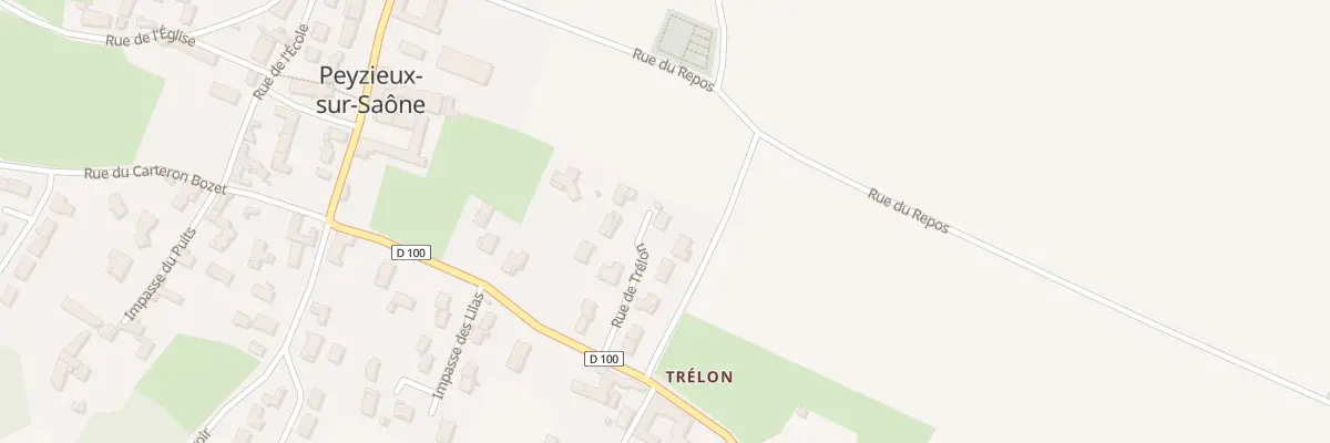 Plan du 96 Rue de Trelon à Peyzieux-sur-Saône