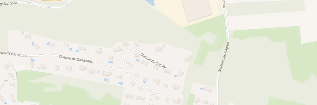 Plan du 179 Che du Côteau à Reyrieux