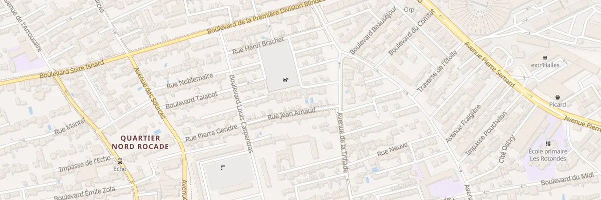 Plan du 10 Rue Jean Arnaud à Avignon