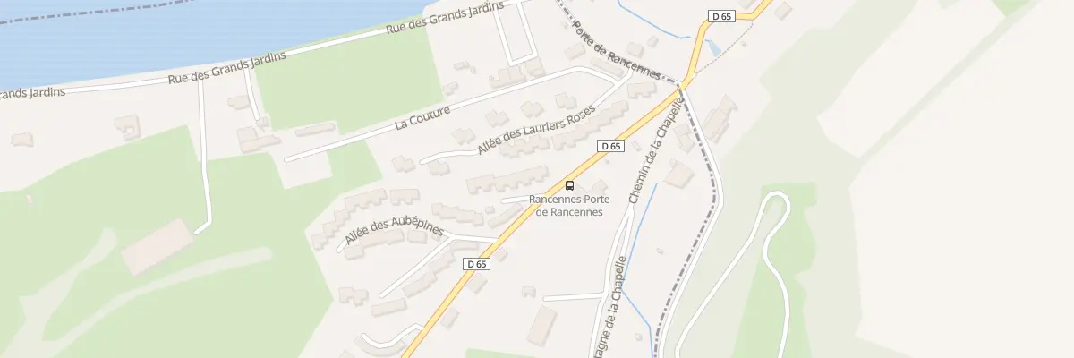 Plan du 2 All des Saules à Rancennes