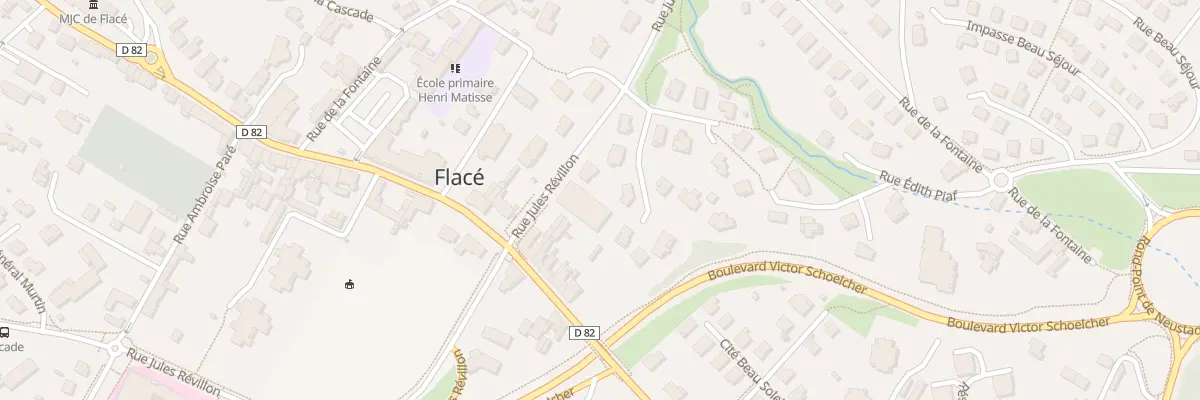 Plan du 275 Rue Jules Révillon à Mâcon