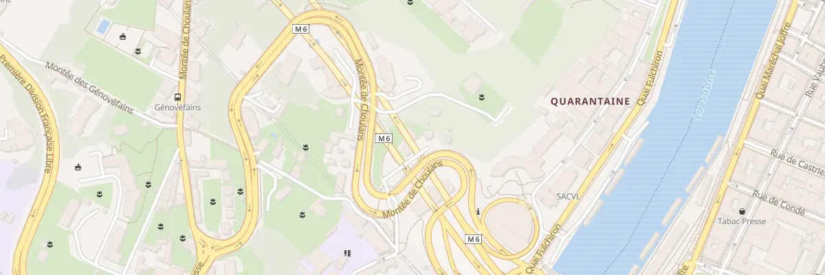Plan du 30B Che de Choulans à Lyon 5e Arrondissement
