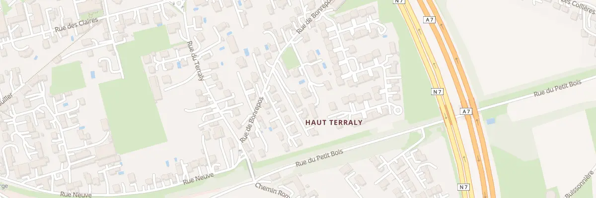 Plan du 127 Rue de Bonrepos à Saint-Rambert-d’Albon
