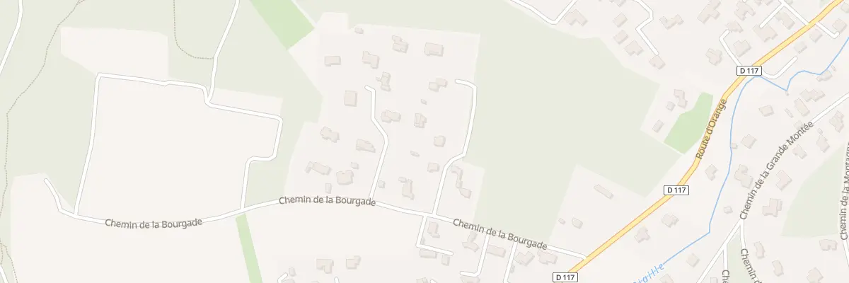 Plan du 5365 La Bourgade à Rochegude