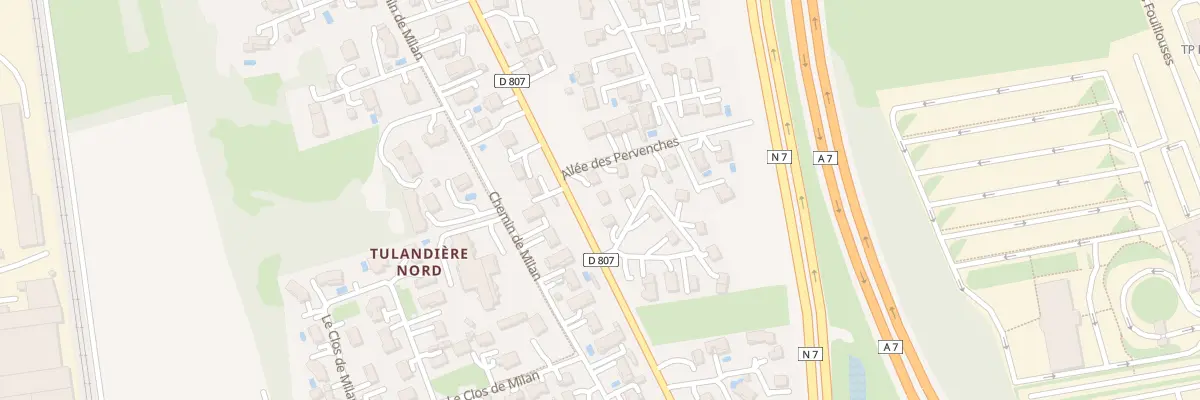 Plan du 93 Rue de Marseille à Saint-Rambert-d’Albon