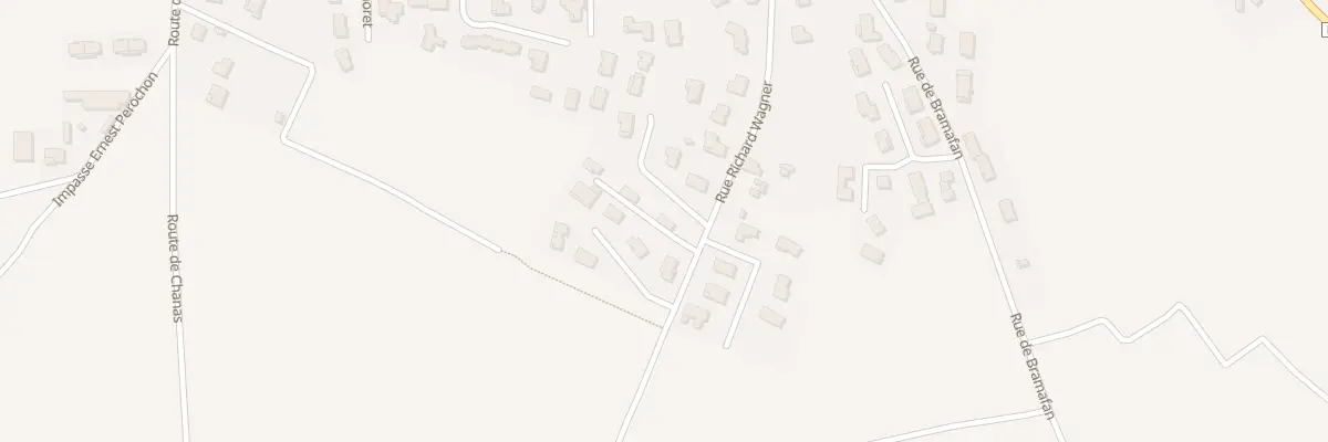 Plan du 9155 Rue Richard Wagner à Salaise-sur-Sanne