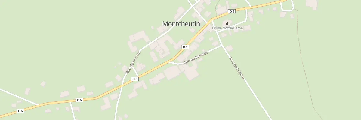 Plan du 23 Av G. Clemenceau à Montcheutin