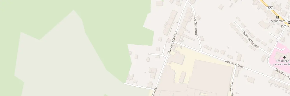 Plan du 86B Rue des Manises à Vivier-au-Court