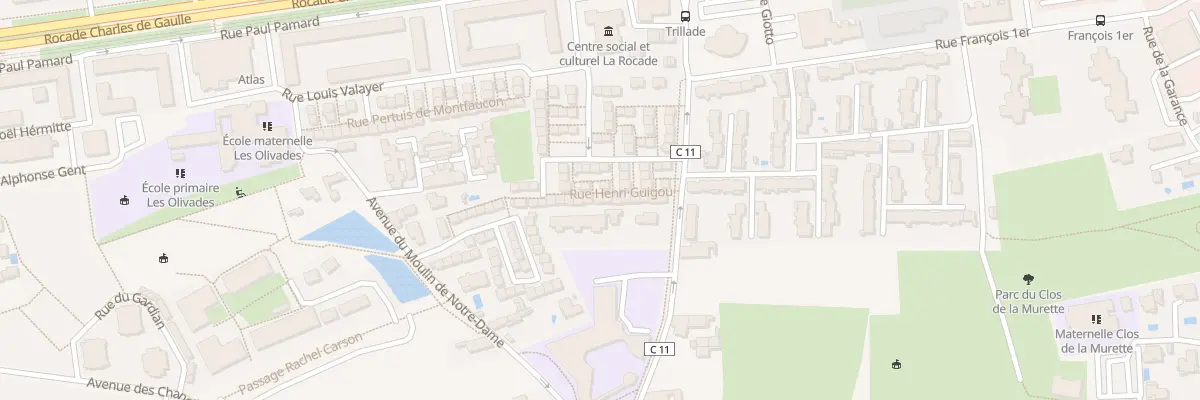 Plan du 15 Rue Henri Guigou à Avignon
