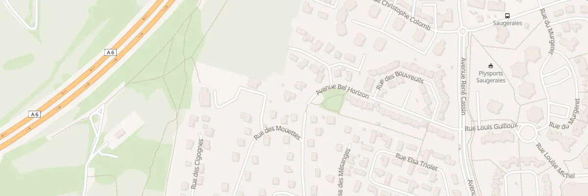 Plan du 33 Av Bel Horizon à Mâcon