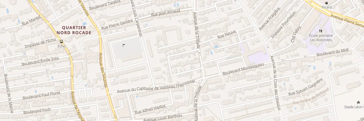 Plan du 11 Rue Clovis Hugues à Avignon