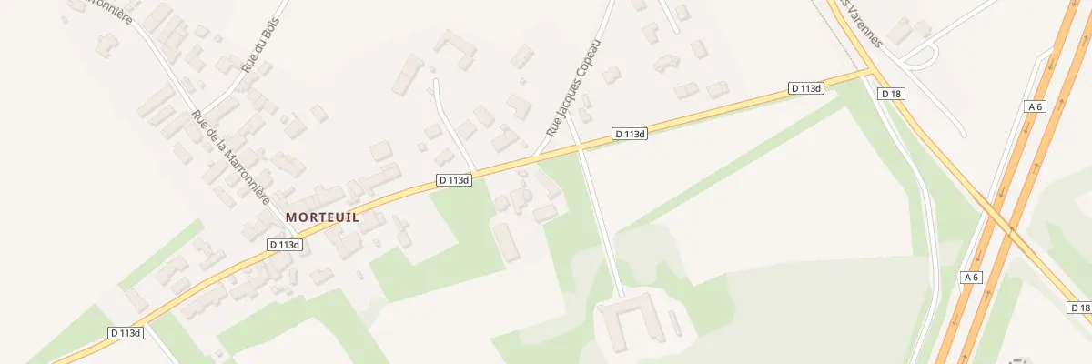 Plan du 28 Rue Jacques Copeau à Merceuil