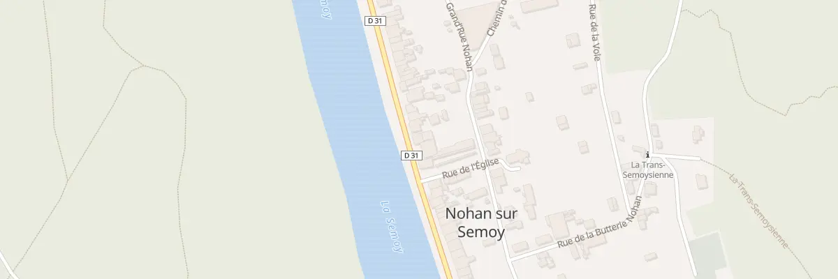 Plan du 75 Rue de la Semoy Nohan à Thilay