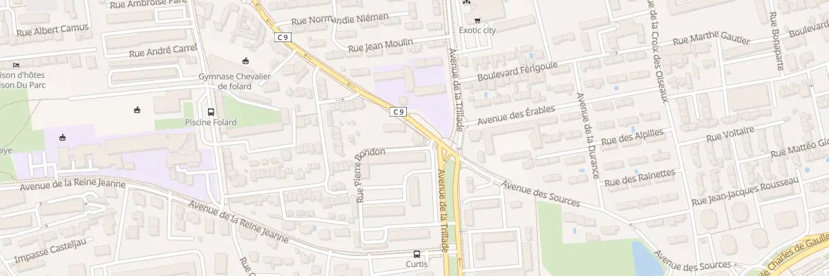 Plan du 1 Rue Pierre Bondon à Avignon