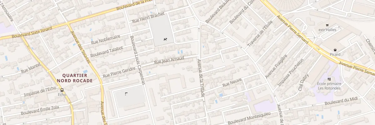 Plan du 3 Rue Jean Arnaud à Avignon