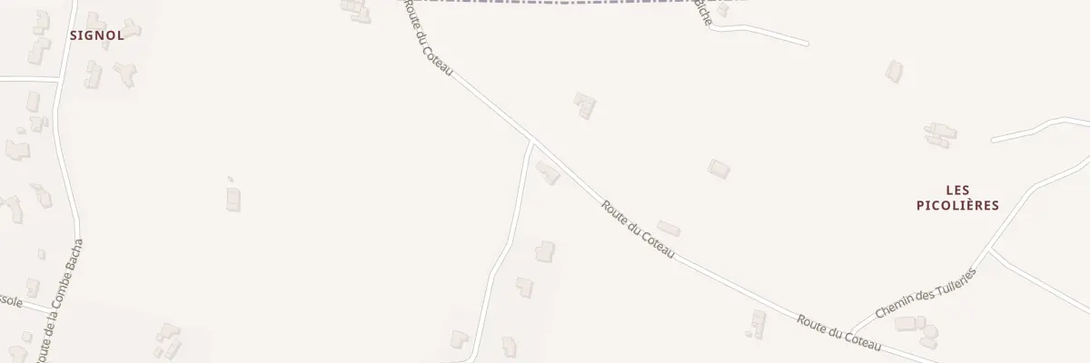 Plan du 21 Rte du Haut Signol à Cliousclat