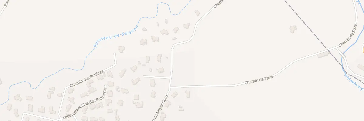Plan du 366 Che du Noyer à Saint-Georges-les-Bains