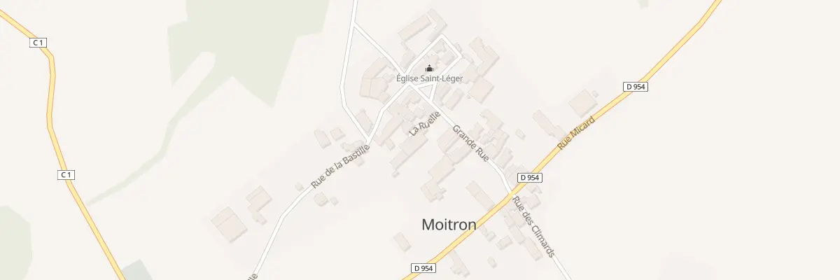 Plan du 4 Gr Grande Rue à Moitron