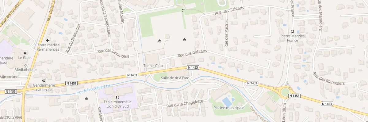 Plan du 15 Rue des Gabians à Saint-Martin-de-Crau