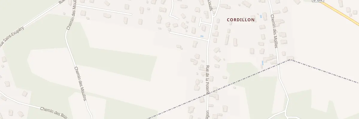 Plan du 34 Rue de la Poterie à Roussillon