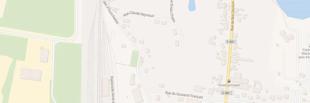 Plan du 18 Rue des 3 Fourchettes à Givet