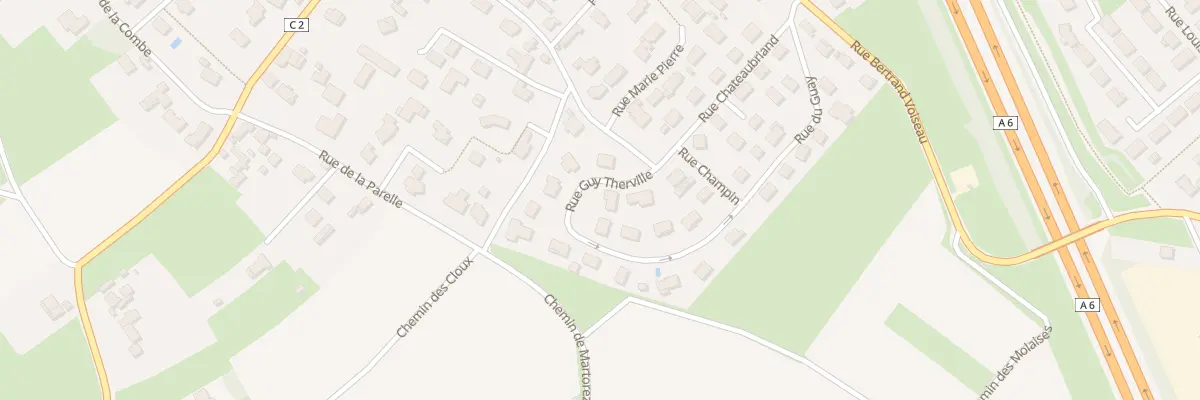 Plan du 10 Rue Guy Therville à Saint-Rémy