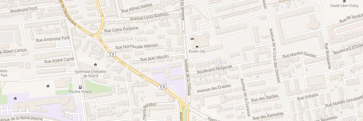Plan du 30 Rue Jean Moulin à Avignon
