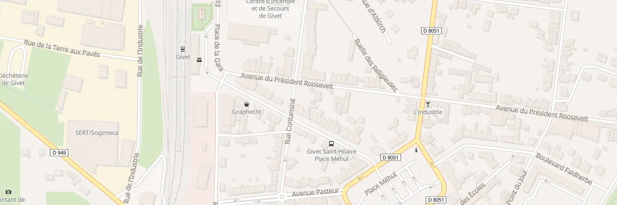 Plan du 24 Av Jules Lartigue à Givet