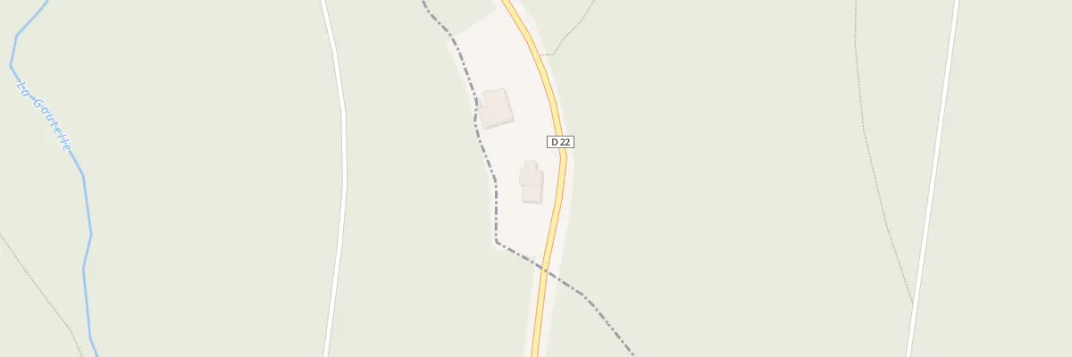Plan du 3 Cabane des Boeufs à Gespunsart