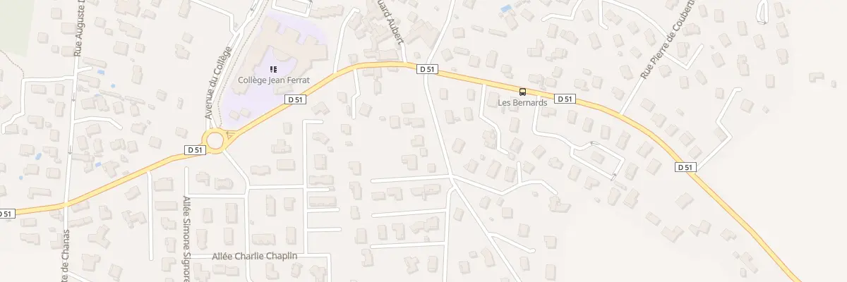 Plan du 8 Rue de Bramafan à Salaise-sur-Sanne