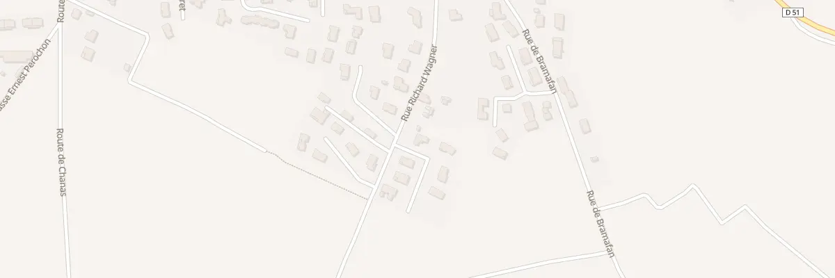 Plan du 17 Rue Richard Wagner à Salaise-sur-Sanne