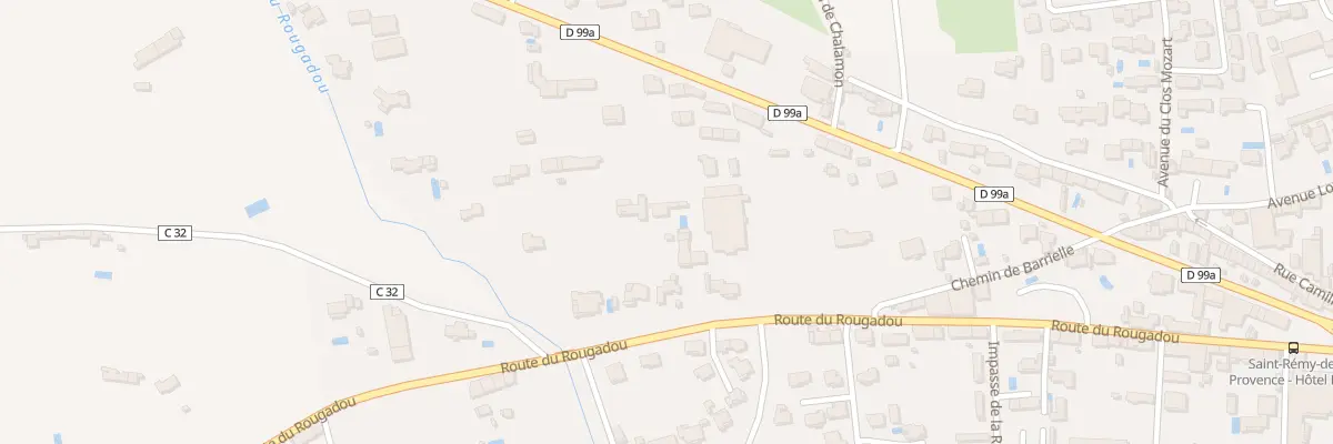 Plan du 26A Rte du Rougadou à Saint-Rémy-de-Provence