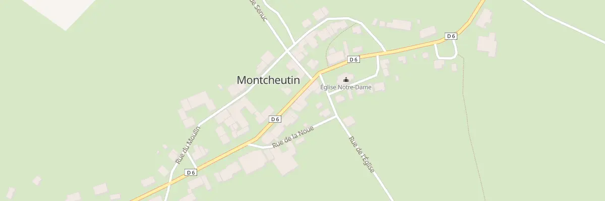Plan du 13 Av G. Clemenceau à Montcheutin
