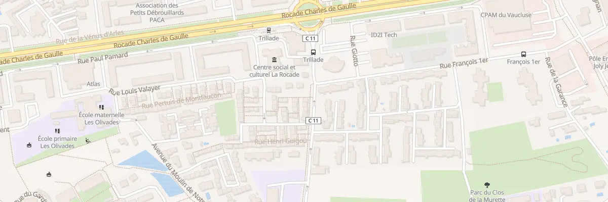 Plan du 38 Rue Cambis Lezan à Avignon