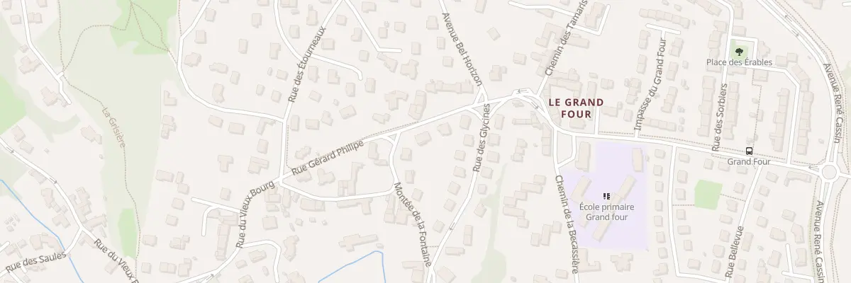 Plan du 6 Rue du Grand Four à Mâcon