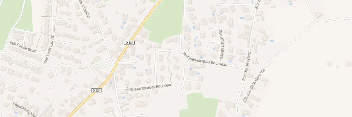 Plan du 21 Rue Jean Jacques Rousseau à Roussillon