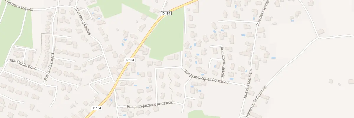 Plan du 14 Rue Jean Jacques Rousseau à Roussillon