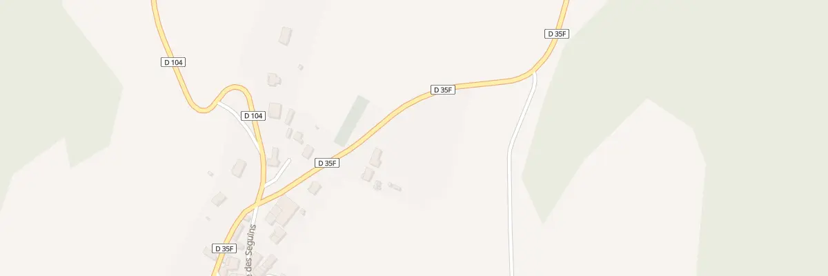 Plan du 6 Rte de Poisot à Gergueil