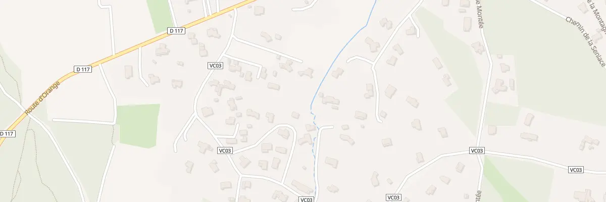 Plan du 5008 Le Marteau à Rochegude
