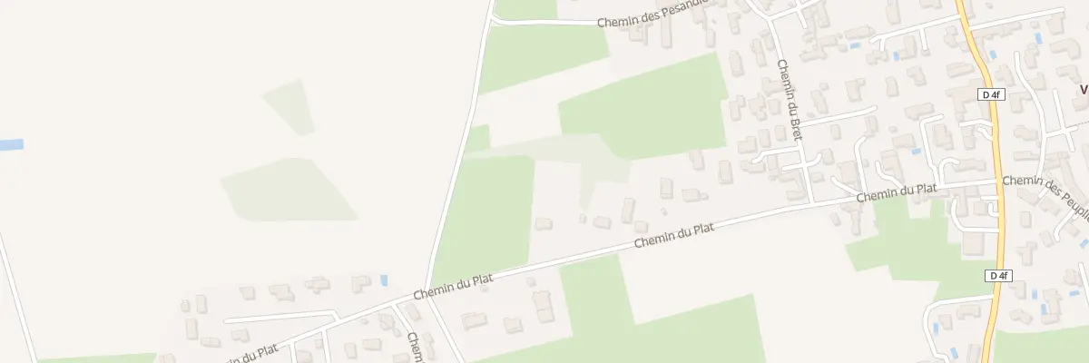 Plan du 731D Che du Plat à Reyrieux
