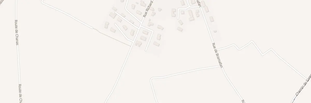 Plan du 6 Rue Richard Wagner à Salaise-sur-Sanne